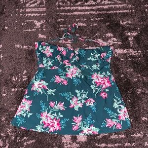 Converse One Star Tropical Floral Tankini Top